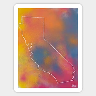 California Haze Sticker